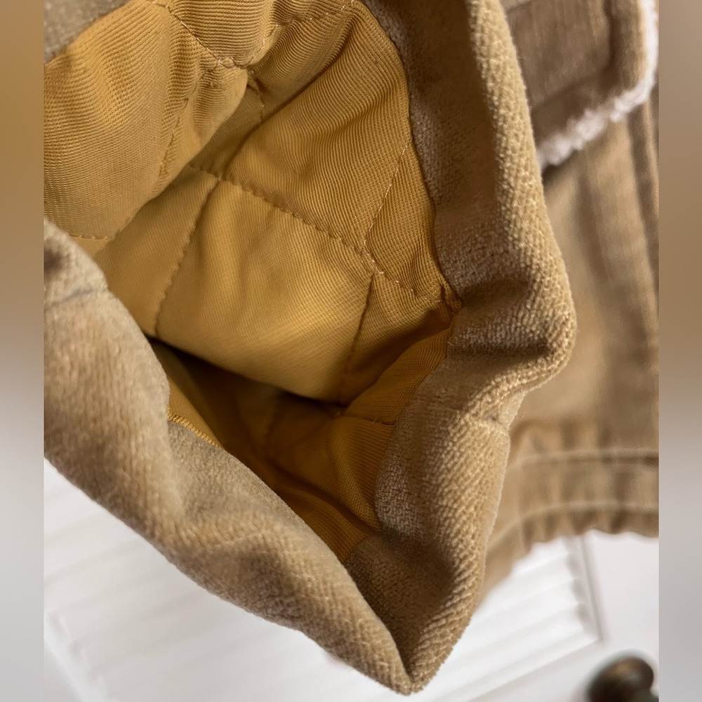 RARE Lee Storm Rider Vintage 1970s Full Length Sherpa Corduroy Rancher Coat - Picture 9 of 15